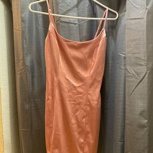 Pink dress, mini dress